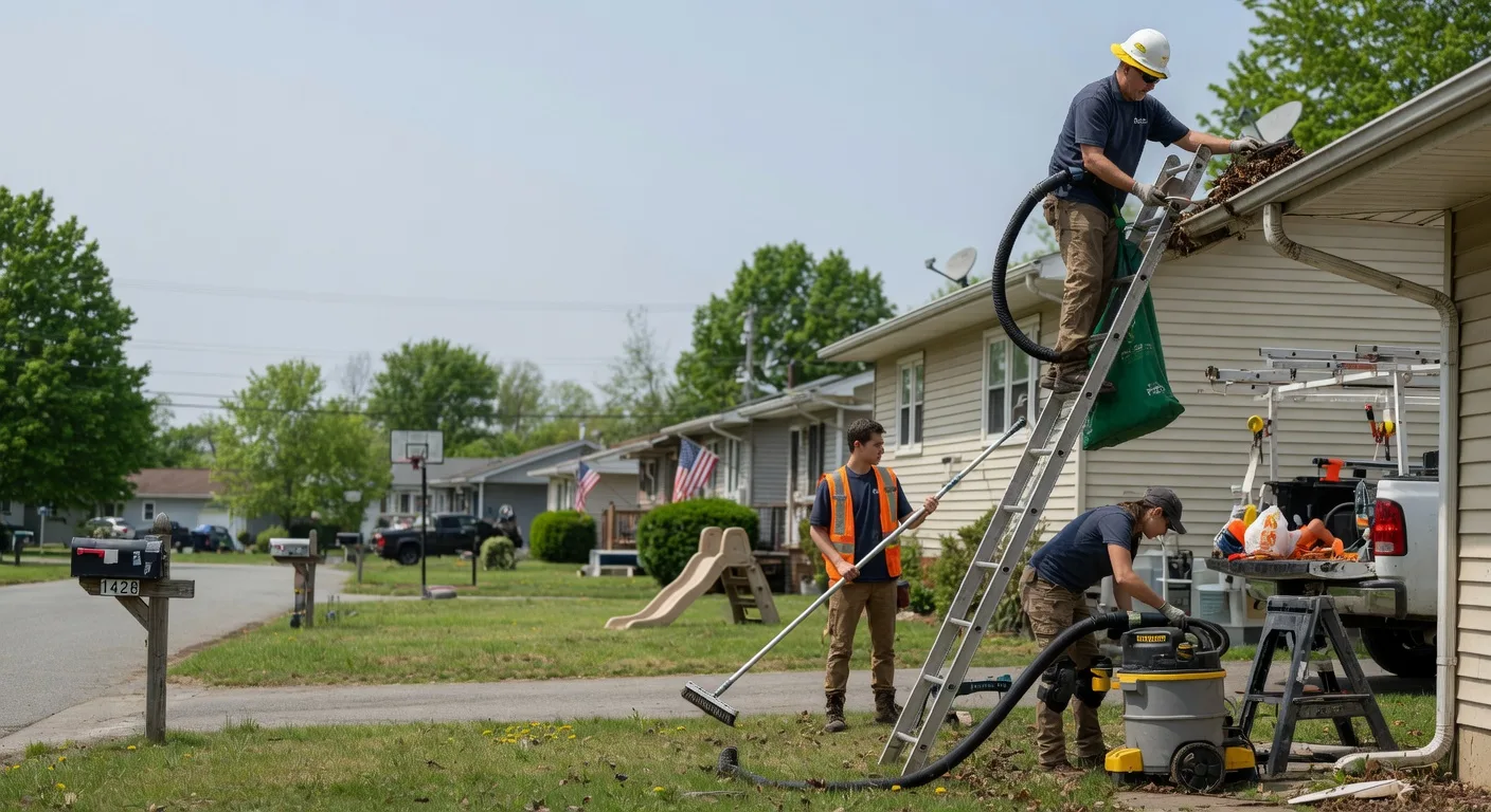 Gutter Installation in Hull, IL near me